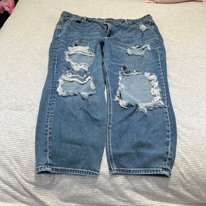 AE Curvy mom jeans